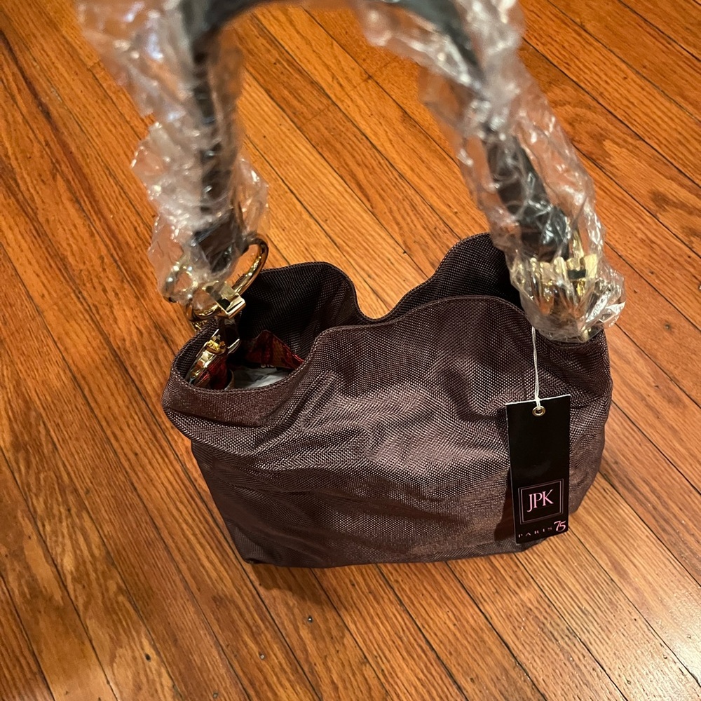 JPK Paris 75 Taupe Nylon Buket Bag
